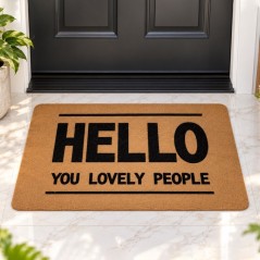 Tapis de porte rectangulaire 77×48 cm