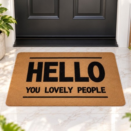 Tapis de porte rectangulaire 77×48 cm
