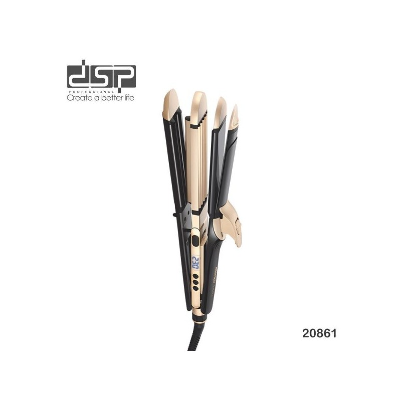 Lisseur Cheveux 4en1 230°C - DSP 20861 Lisseur Cheveux 4en1 230°C - DSP 20861