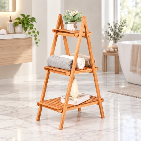 Étagère en Bois 3 Niveaux
