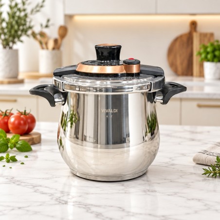Cocotte-Minute  8L Inox 18/10 - Vivaldi