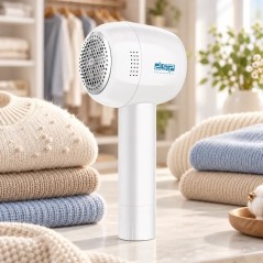 Appariel Anti-Peluches électrique Rechargeable Blanc - DSP KD2500