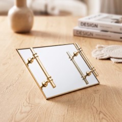 Plateau Rectangulaire en Verre 35 x 20 cm
