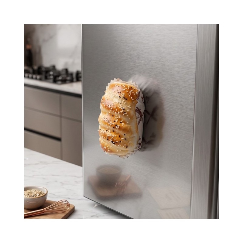 Gadget Décoratif Croissant Sandwich Magnétique