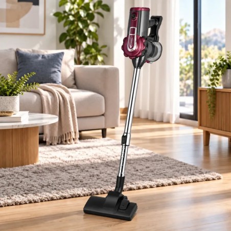 Aspirateur Balai 1500W 0,8L Rouge - Florence HJL-2001