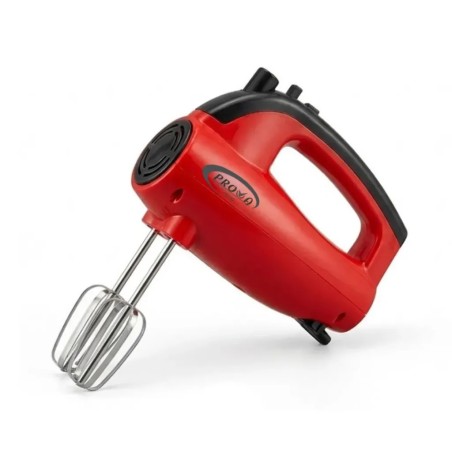 Batteur Électrique 150W 7 Vitesses Rouge - Prova PE-6707