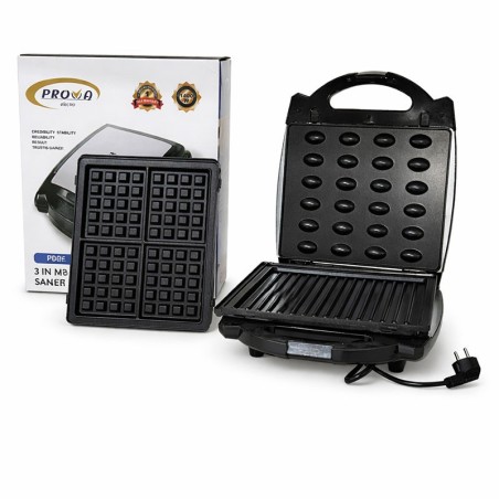 Appareil de Cuisson 3en1 1400W - Prova PE-10