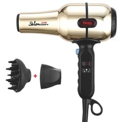 Sèche-Cheveux Professionnel 2000W Doré - DSP 37082