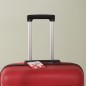 Série de 3 Valises en Polypropylène Incassable Rouge Noir - Starbag