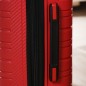 Série de 3 Valises en Polypropylène Incassable Rouge Noir - Starbag