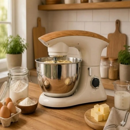 Robot Pétrin 8L 2000W Beige - Florence SM-1559-5