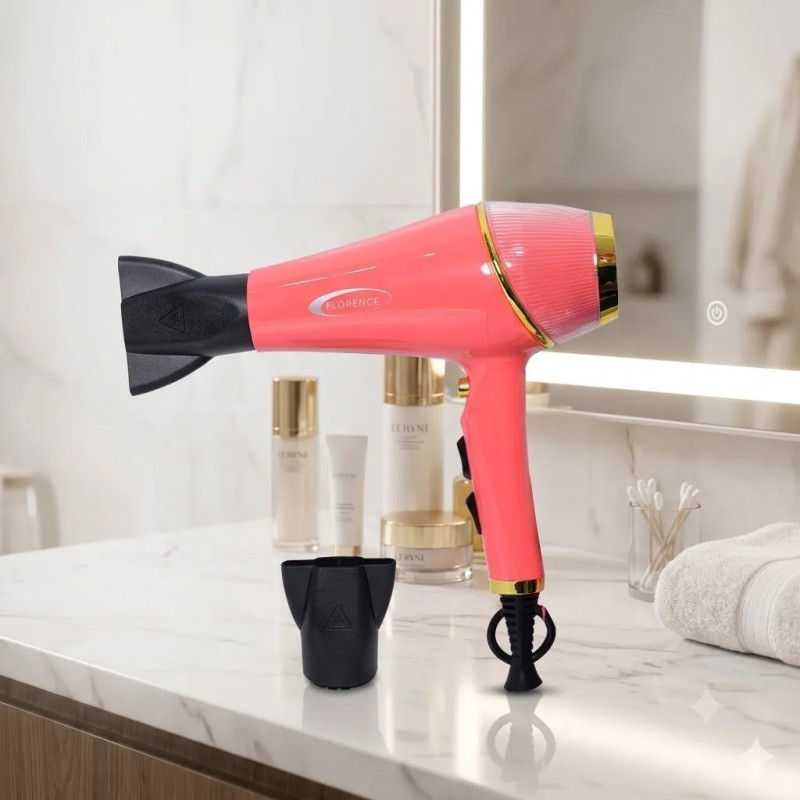 Sèche-Cheveux Power Max 2200W Saumon - Florence HK460