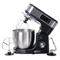 Robot Pétrin avec Afficheur LCD 5L 1300W Noir - Florence 6466AE