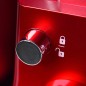 Robot Pétrin avec Afficheur LCD 5L 1300W Rouge - Florence 6466AE
