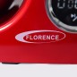 Robot Pétrin avec Afficheur 5L 1300W Rouge - Florence 6461AE Robot Pétrin avec Afficheur 5L 1300W Rouge - Florence 6461AE