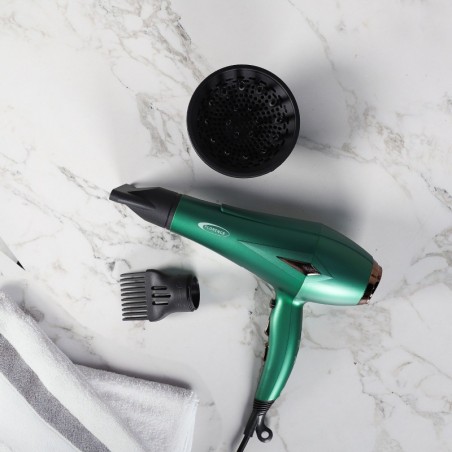 Sèche-Cheveux 3en1 2200W Vert - Florence HK-427