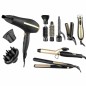 Coffret Cheveux 12en1 2200W Noir & Doré - Florence AG-535-S12