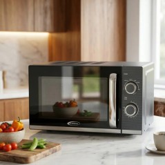 Micro-Ondes 20L 700W Gris - Florence HK468
