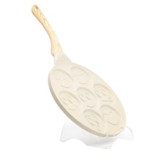 Poêle À Pancake 26 cm en Granite - Beige