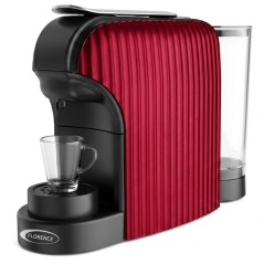 Machine à Café Expresso 1400W 1L Rouge - Florence HK5634