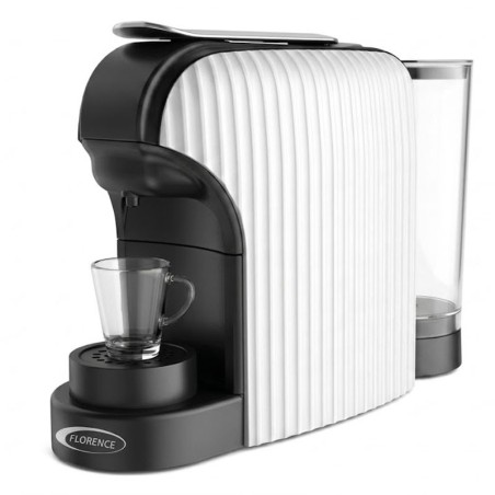Machine à Café Expresso 1400W 1L Blanc - Florence HK5634