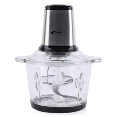 Hachoir Multifonctions 3L 700W Bol Verre Silver - Florence HK-326