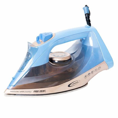 Fer à Repasser Vapeur 2200W Bleu - Florence HK375