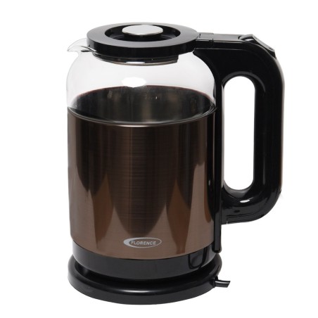 Bouilloire Électrique 1500W 2L Bronze - Florence HK464