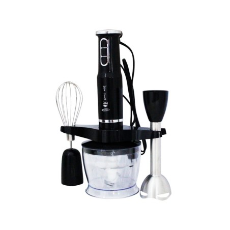 Mixeur Plongeant 4en1 600W Noir - Florence HK335