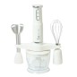 Mixeur Plongeant 4en1 600W Blanc - Florence HK335