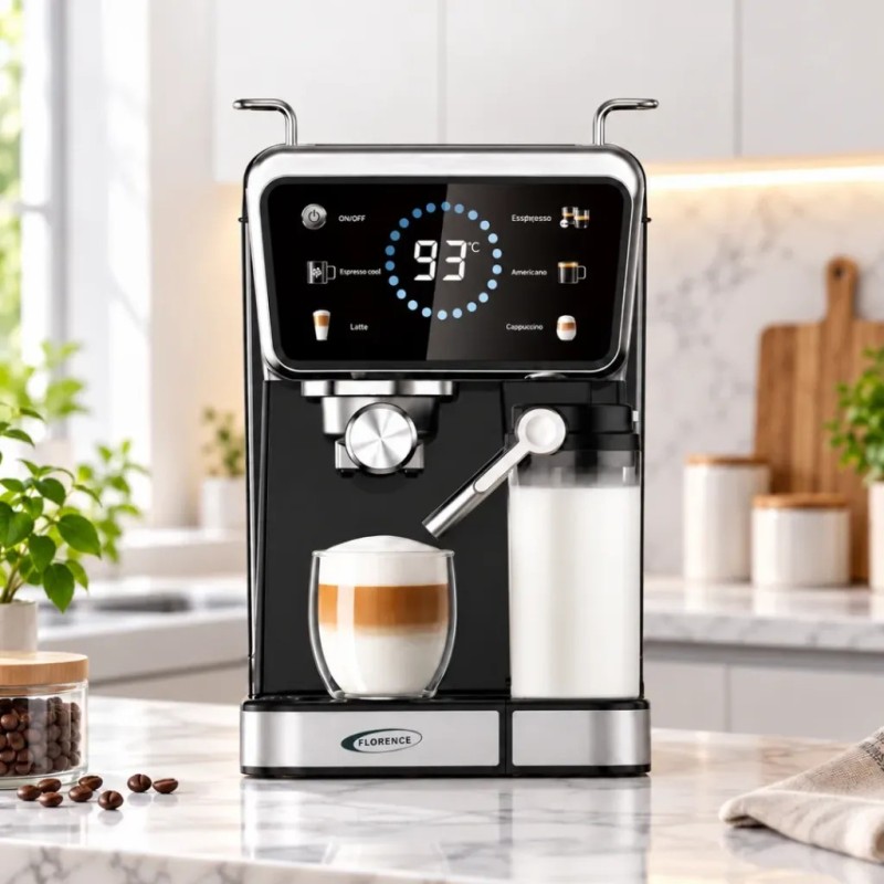Machine à Café 1350W 1,5L 20 Bars - Florence HK429
