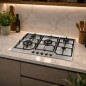 Plaque de Cuisson Encastrable 5 Feux Inox - Lexical LGS-2852
