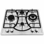 Plaque de Cuisson Encastrable 4 Feux Inox - Lexical LGS-2843