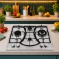 Plaque de Cuisson Encastrable 4 Feux Inox - Lexical LGS-2843