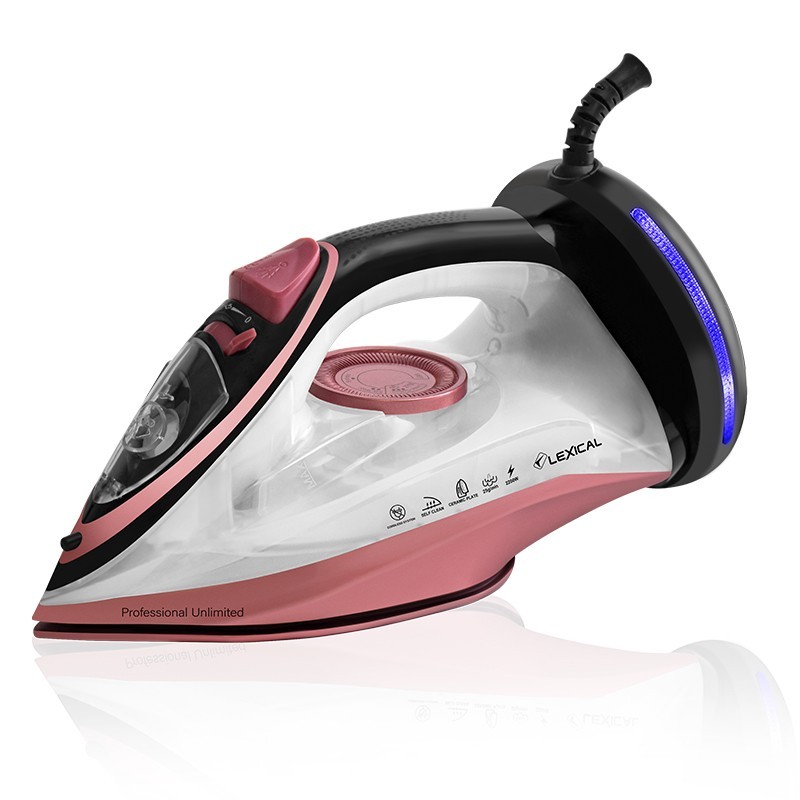 Fer à Repasser Sans Fil 2200W Rose - Lexical LSI-1015 Fer à Repasser Sans Fil 2200W Rose - Lexical LSI-1015