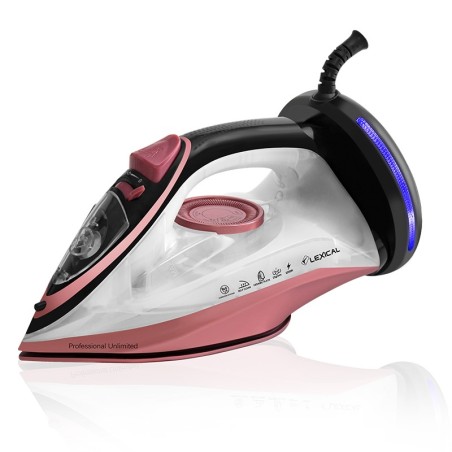 Fer à Repasser Sans Fil 2200W Rose - Lexical LSI-1015