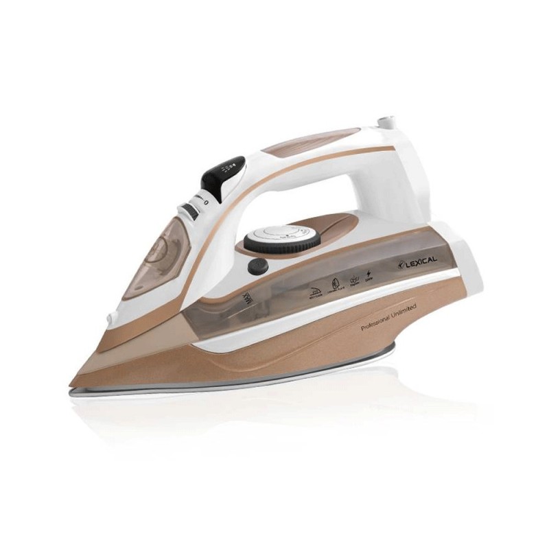 Fer à Repasser Vapeur 2200W Marron - Lexical LSI-1008