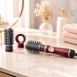 Coffret Brosse Rotative 3en1 1000W Rouge - Lexical LAS-5225-6 Coffret Brosse Rotative 3en1 1000W Rouge - Lexical LAS-5225-6