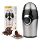 Moulin à Café Électrique 200W Noir et Inox - Lexical LCG-0710