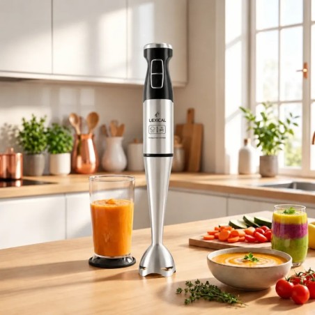 Mixeur Plongeant 800W avec Bol 600ML - Lexical LHB-1656