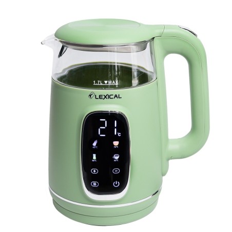 Bouilloire Électrique 1,7L 2200W Vert - Lexical LEK-1462-7