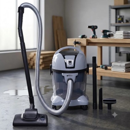 Aspirateur Eau & Poussière 2800W Gris - Florence WF-402