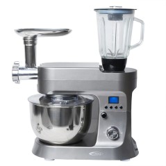Robot Pétrin 1200W 6.5L Silver - Florence KM1395