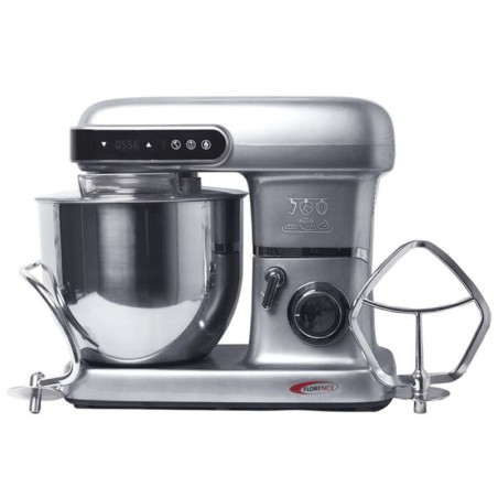 Robot Pétrin avec Afficheur 10L 2200W Gris - Florence SM-A02