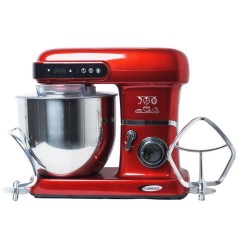 Robot Pétrin avec Afficheur 10L 2200W Rouge - Florence SM-A02
