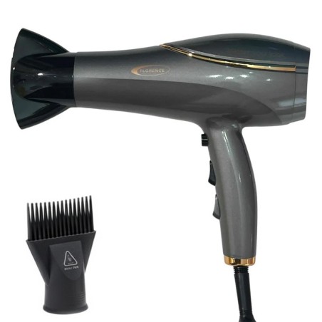 Sèche-Cheveux Professionnel 2200W Gris - Florence HK447-1