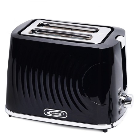 Grille-Pain 900W 2 Fentes Noir - Florence HK-412