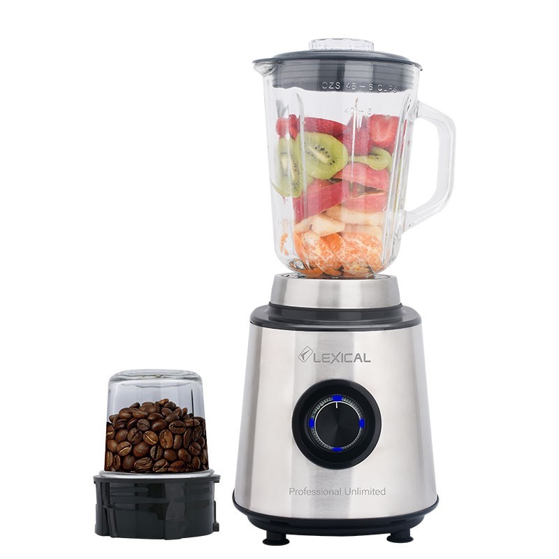 Blender Avec Grinder 600W Bol Verre 1.5L Lexical LBL-1509