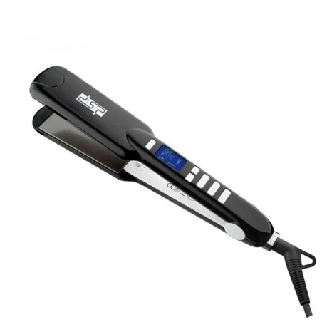 Lisseur Cheveux Titane avec Sérum 990°F Noir- DSP 10017