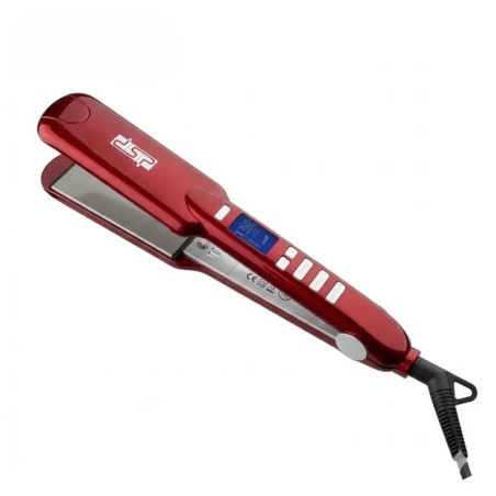 Lisseur Cheveux Titane avec Sérum 990°F Rouge - DSP 10017